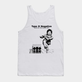 Type O Negative Saves Me // pencil sketch Tank Top